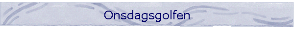 Onsdagsgolfen